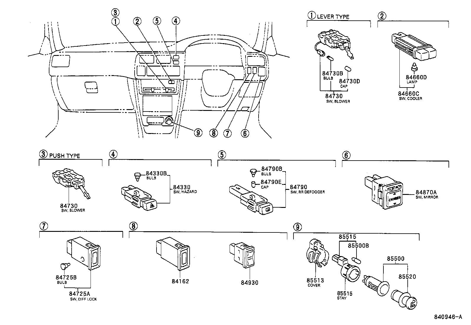 83482-12011 SENSOR, OUTER AMBIENT TEMPERATURE product image