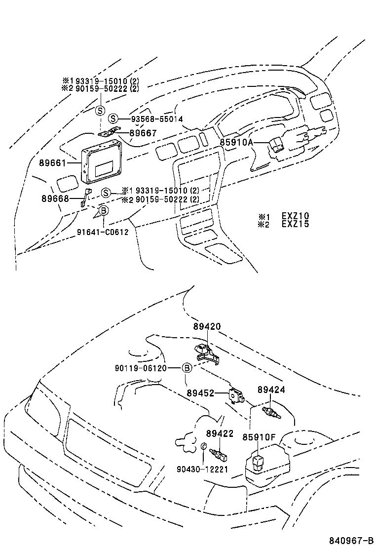 89420-46010 SENSOR ASSY, VACUUM product image