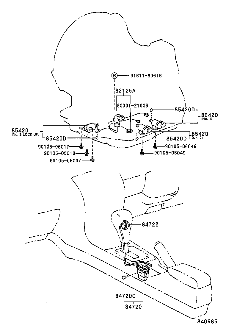 84722-12060-B2 SWITCH, TRANSMISSION CONTROL product image