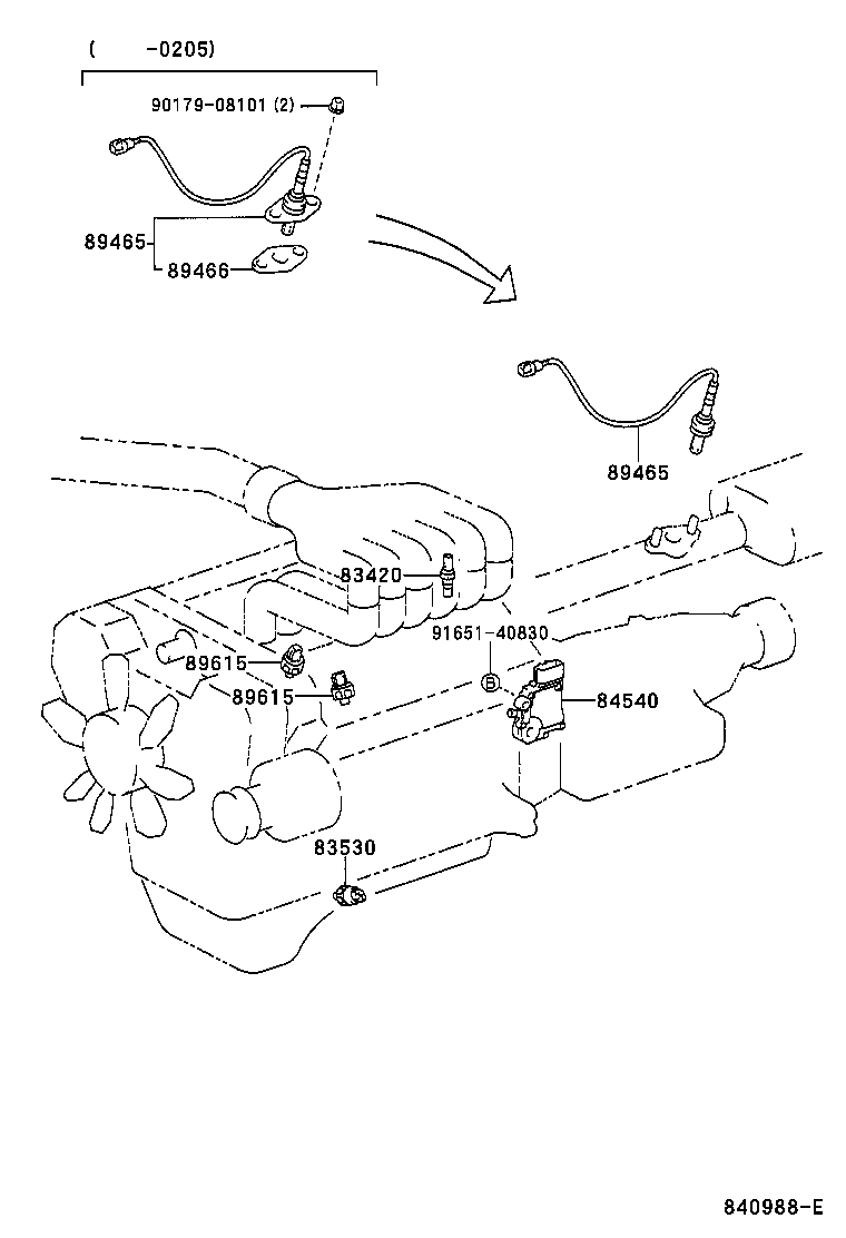 83320-80351 GAGE ASSY, FUEL SENDER product image