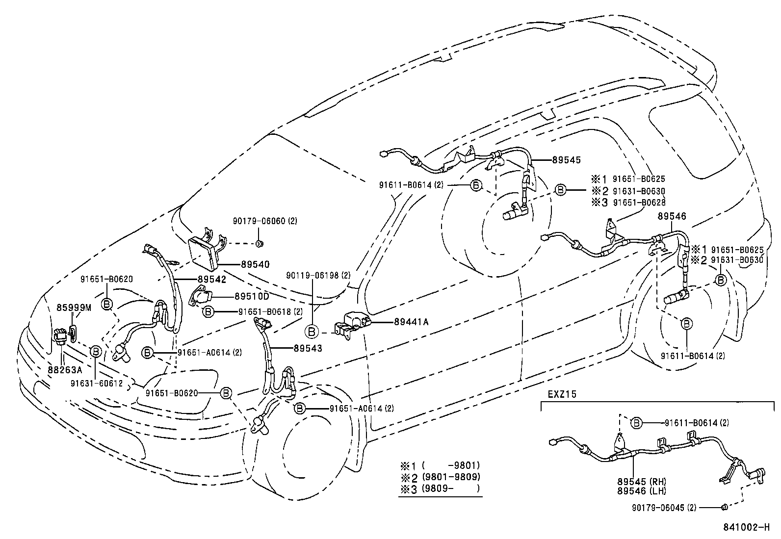 89540-46030 COMPUTER ASSY, SKID CONTROL product image