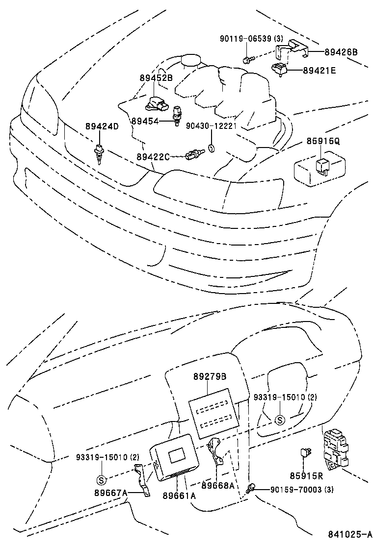 89452-28090 SENSOR, THROTTLE POSITION product image
