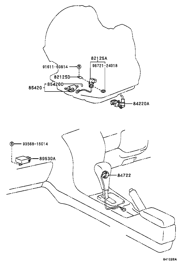 89530-12200 COMPUTER ASSY, TRANSMISSION CONTROL product image