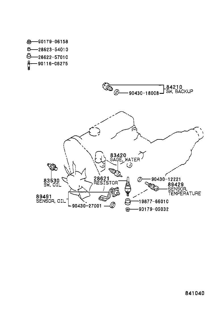 82670-35010 BLOCK ASSY, JUNCTION,  NO.1 product image