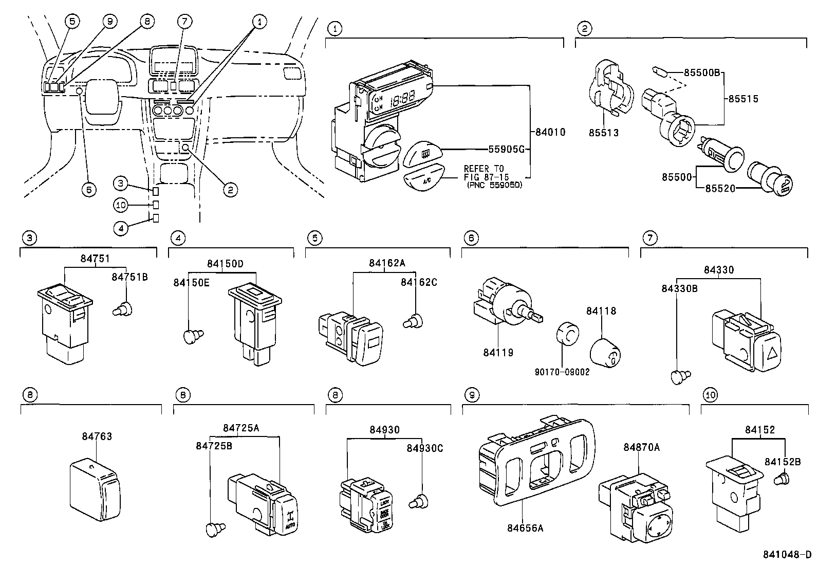 81980-47010 FLASHER ASSY, TURN SIGNAL product image