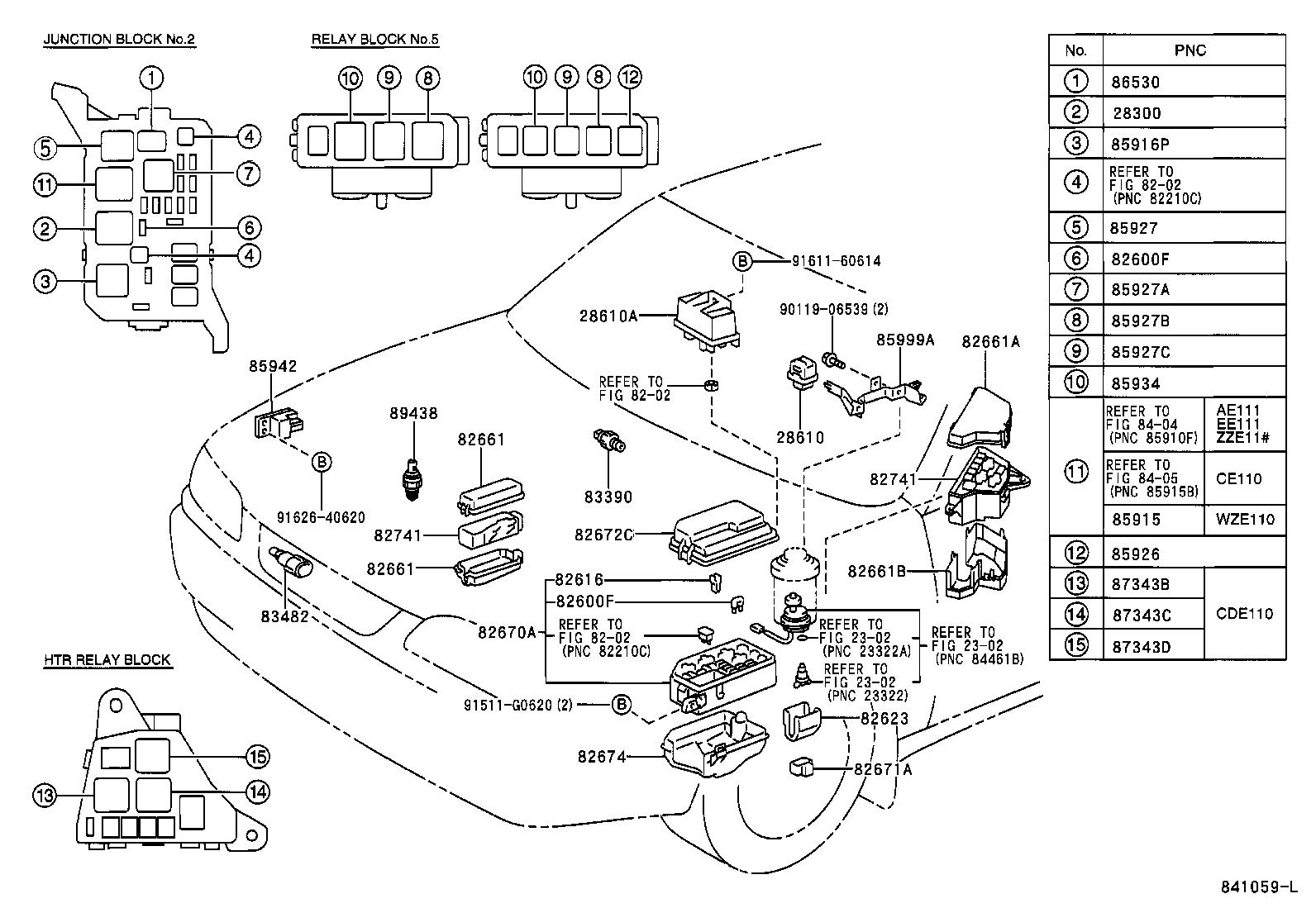 81980-05020 FLASHER ASSY, TURN SIGNAL product image