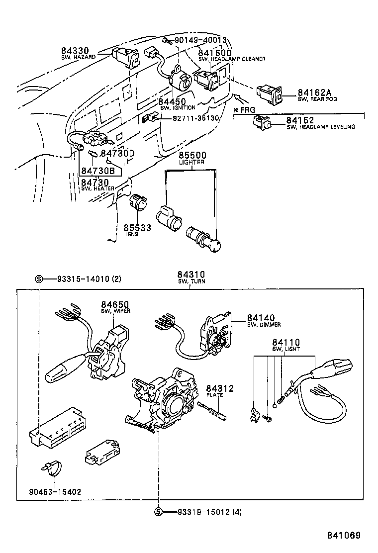 82670-35010 BLOCK ASSY, JUNCTION,  NO.1 product image