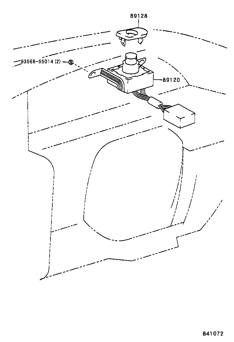 89120-32040 SENSOR, AUTOMATIC LIGHT CONTROL product image
