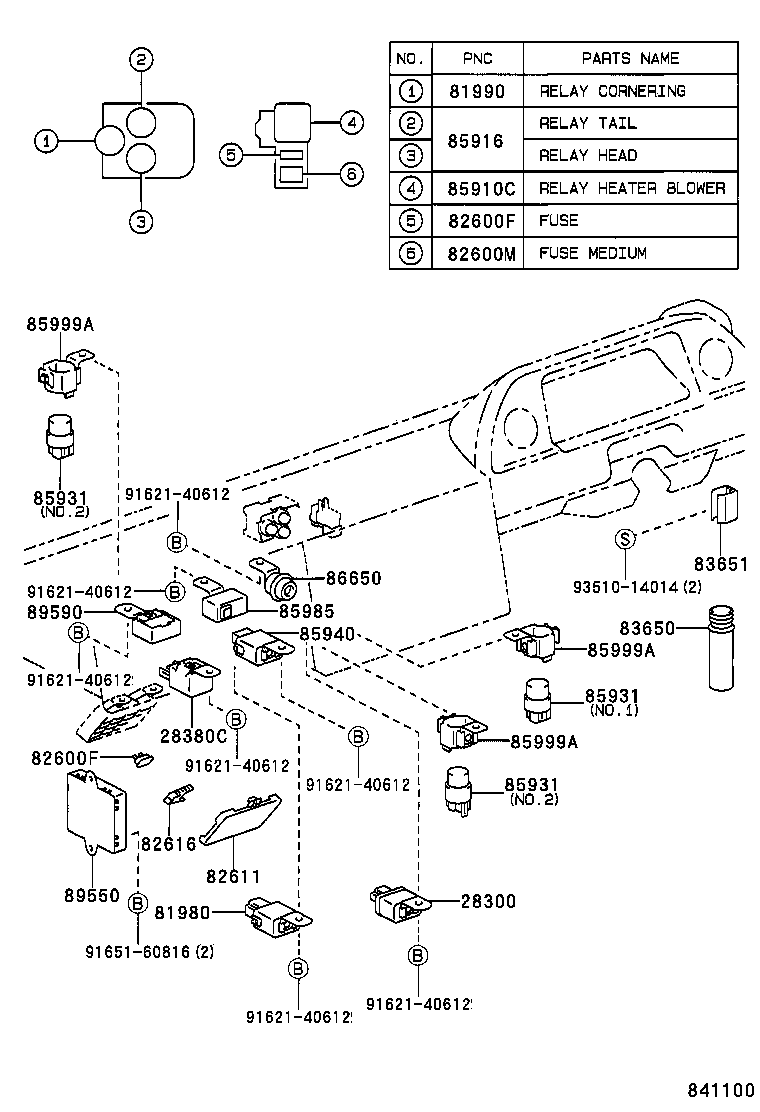 28490-58010 RELAY ASSY, EXHAUST RETARDER product image