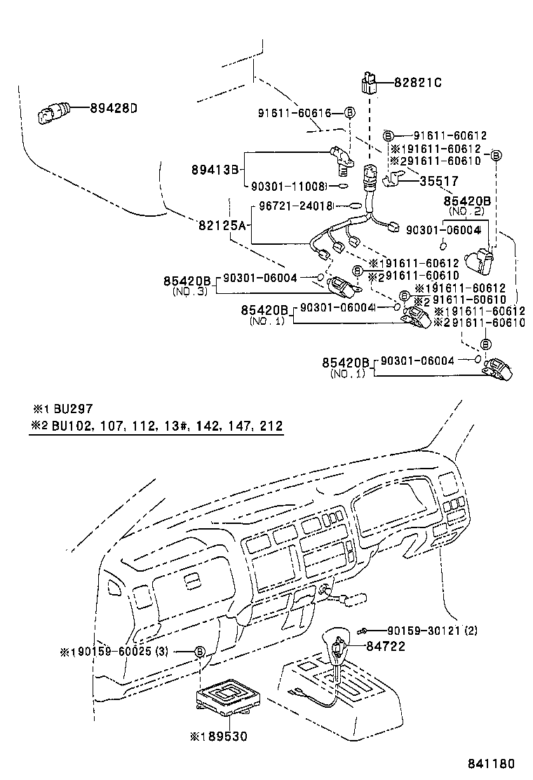 89530-37030 COMPUTER ASSY, TRANSMISSION CONTROL product image