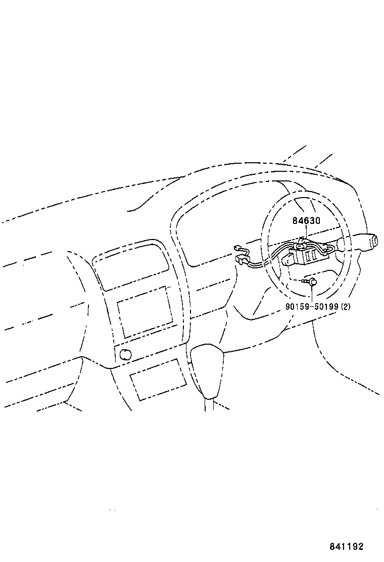 88212-50040 COVER, CRUISE CONTROL ACTUATOR product image