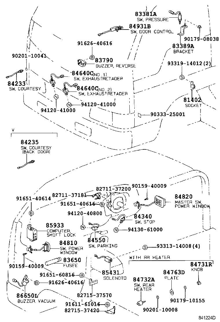 83320-49115 GAGE ASSY, FUEL SENDER product image