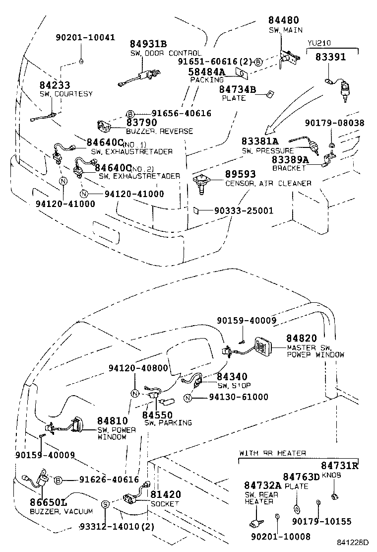 83320-80313 GAGE ASSY, FUEL SENDER product image