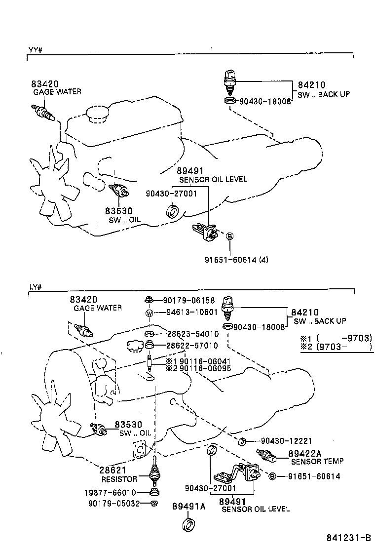 89559-37010 BRACKET, EMISSION CONTROL COMPUTER product image