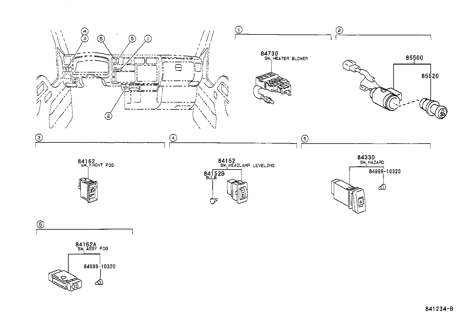 89559-37010 BRACKET, EMISSION CONTROL COMPUTER product image