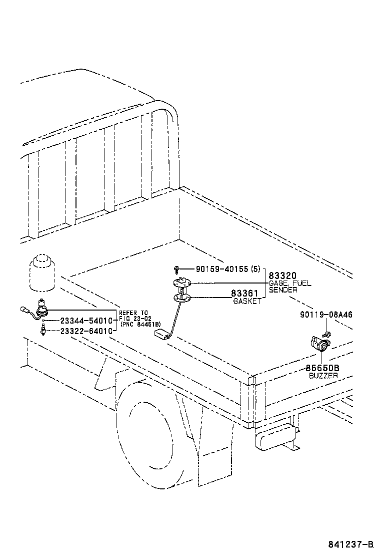 89559-37010 BRACKET, EMISSION CONTROL COMPUTER product image