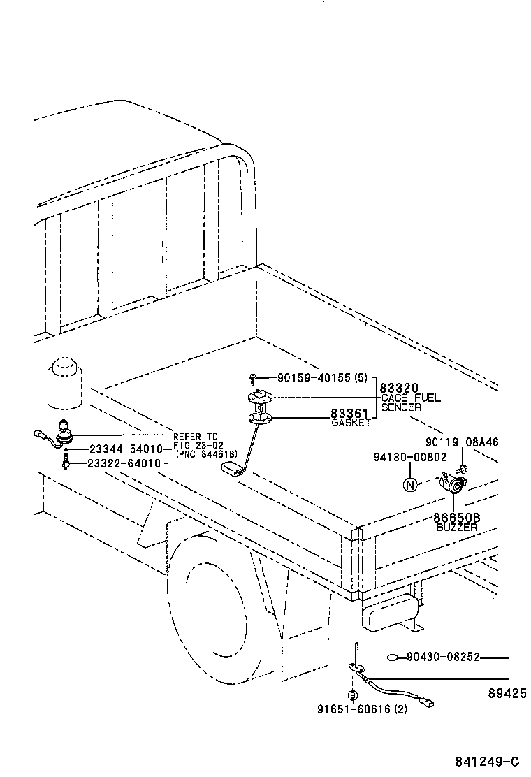 83320-80317 GAGE ASSY, FUEL SENDER product image
