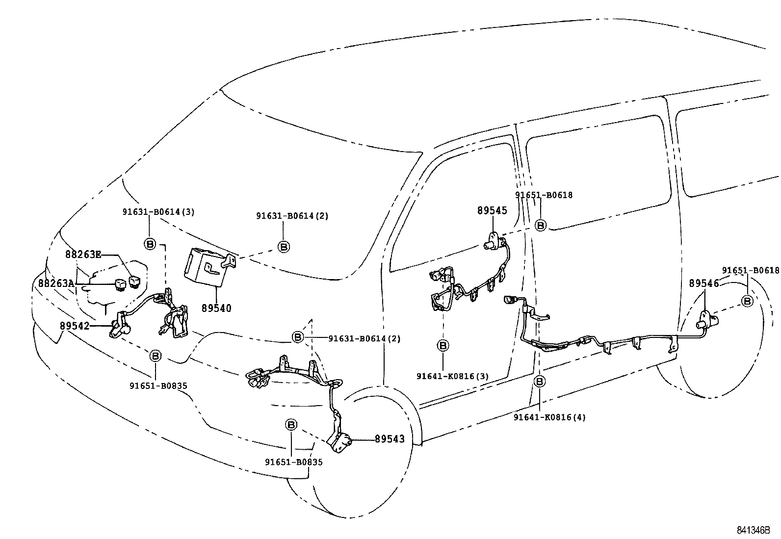 89540-26420 COMPUTER ASSY, SKID CONTROL product image