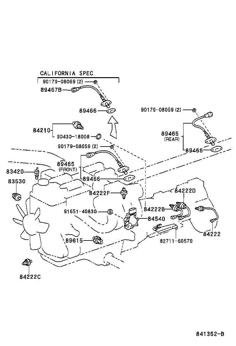 Toyota 82662-3D010 COVER, RELAY BLOCK, UPPER, NO.1