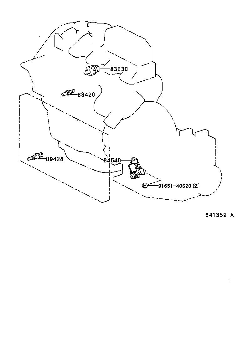 83320-44010 GAGE ASSY, FUEL SENDER product image