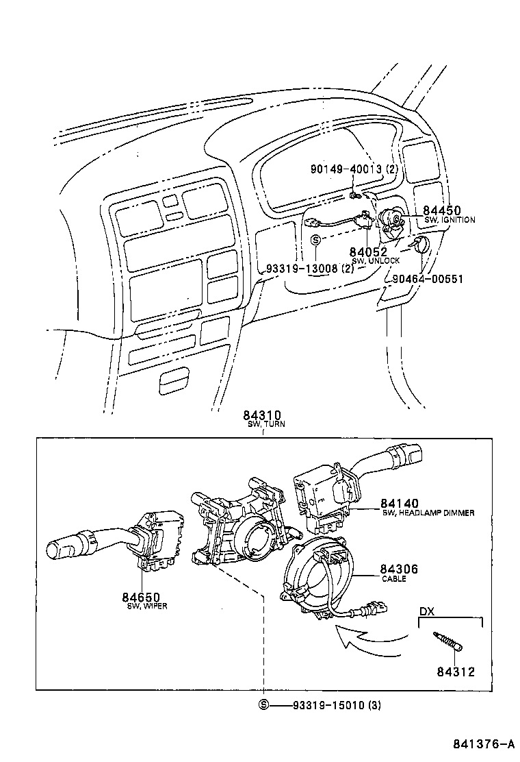 83320-80351 GAGE ASSY, FUEL SENDER product image