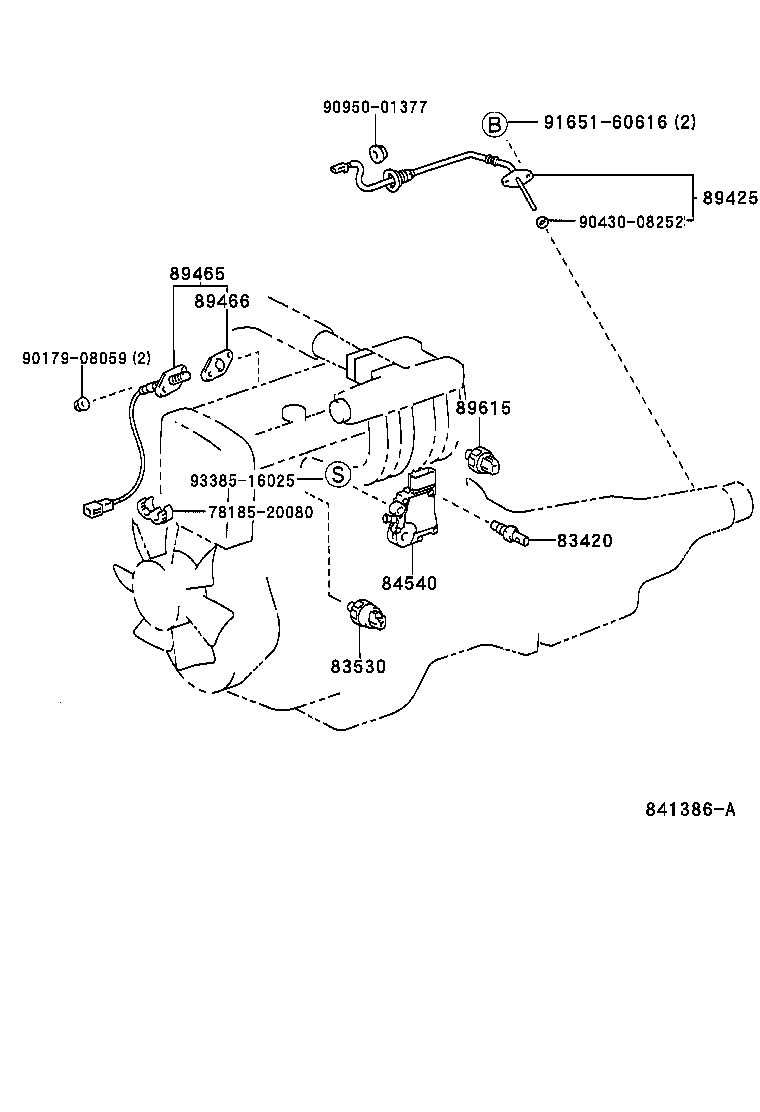 55905-30290 KNOB SUB-ASSY, CONTROL product image