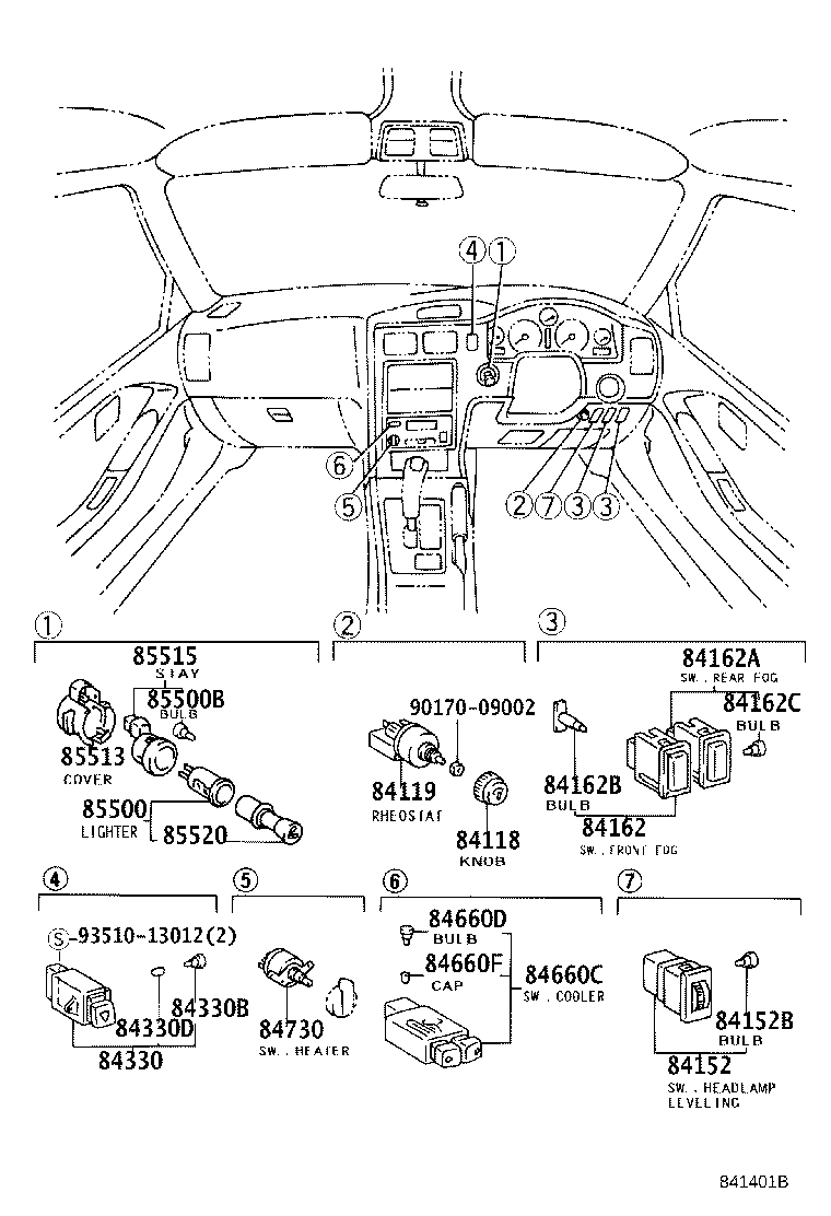 82666-17010 HOLDER, CONNECTOR product image
