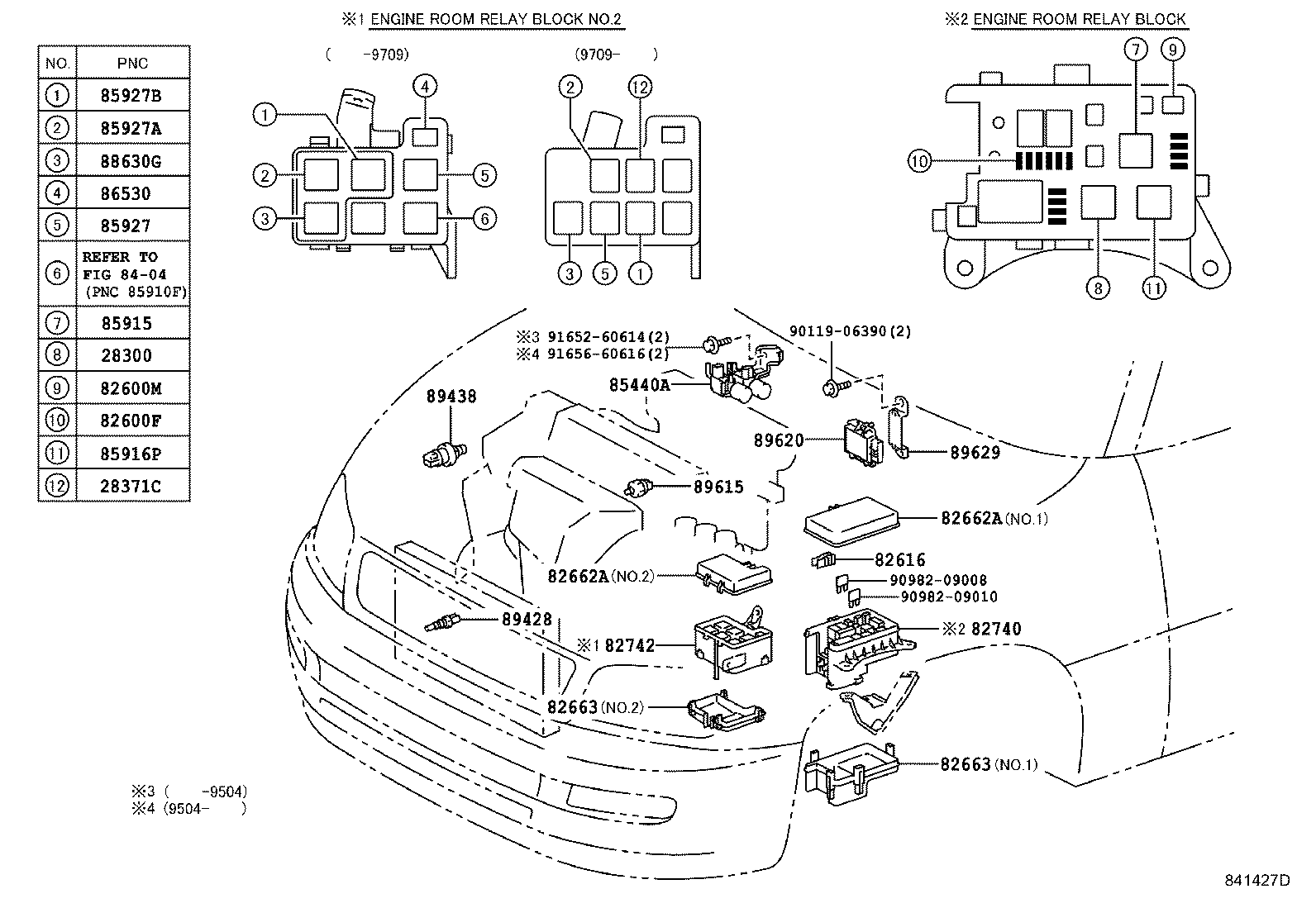 84820-42010 MASTER SWITCH ASSY, POWER WINDOW REGULATOR product image