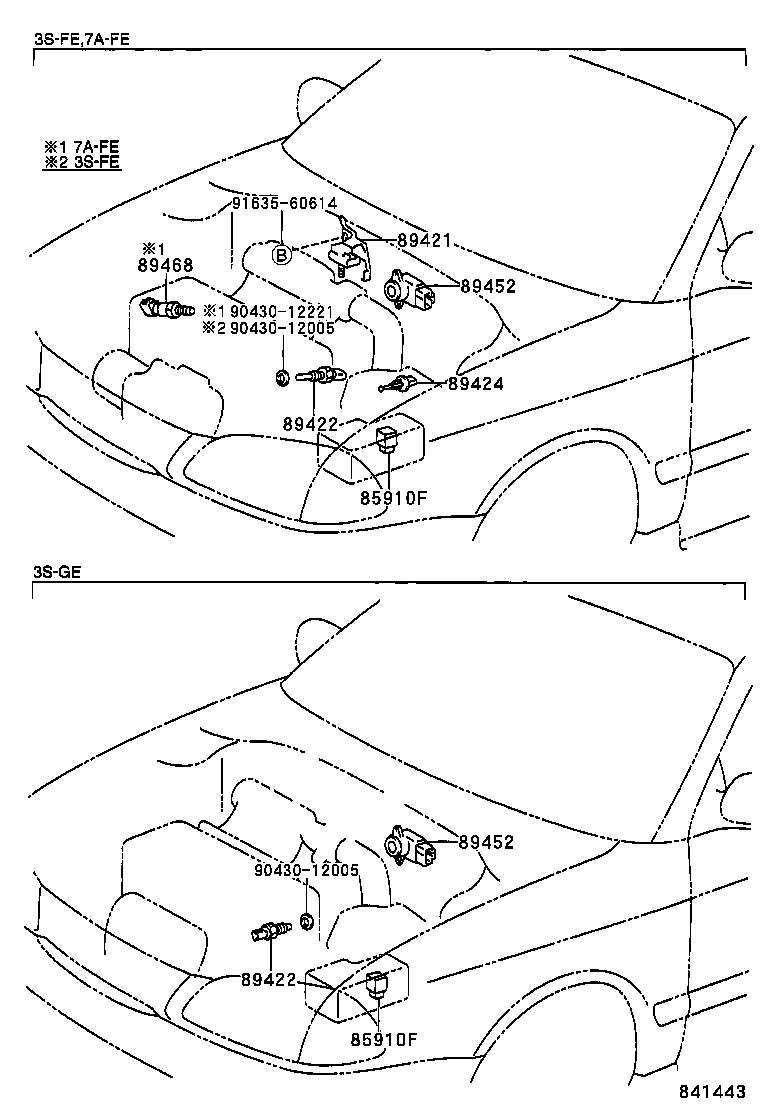 89080-21010 MOTOR ASSY, EXHAUST VALVE CONTROL product image