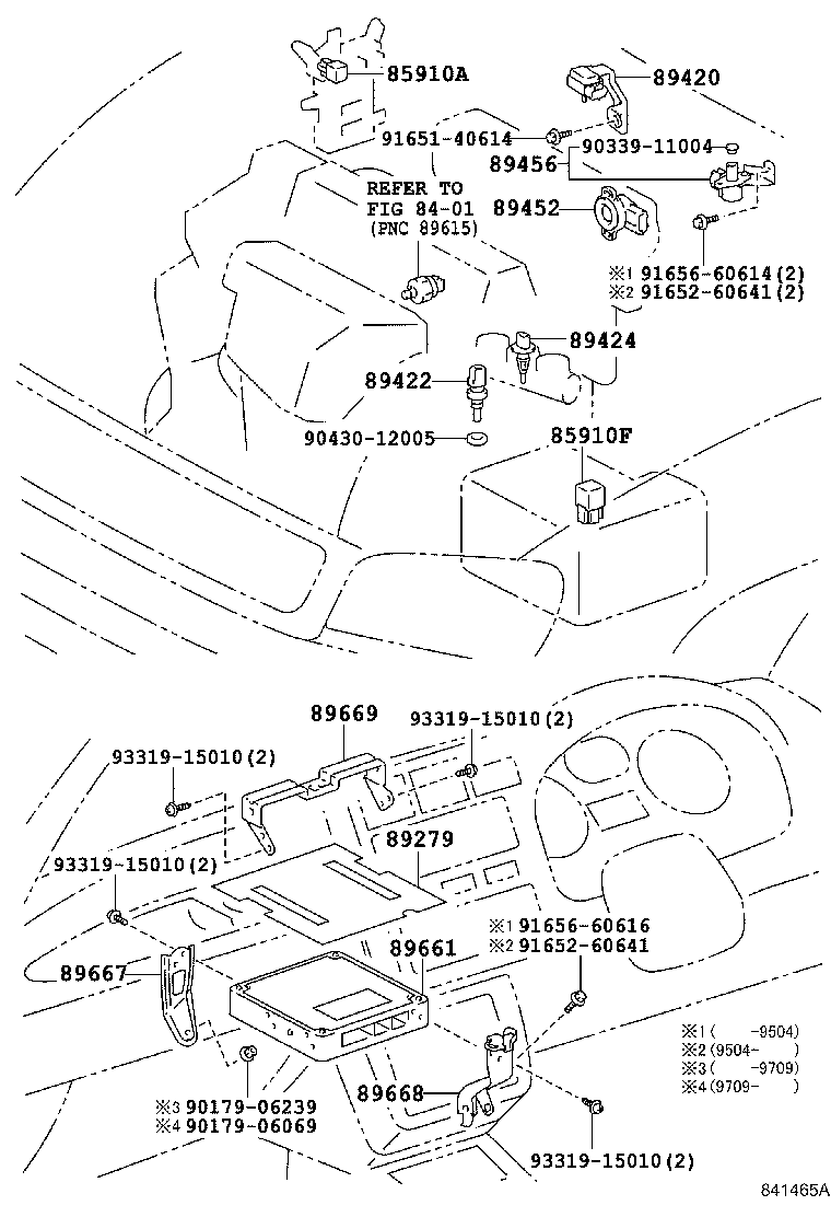 89420-0W030 SENSOR ASSY, VACUUM product image