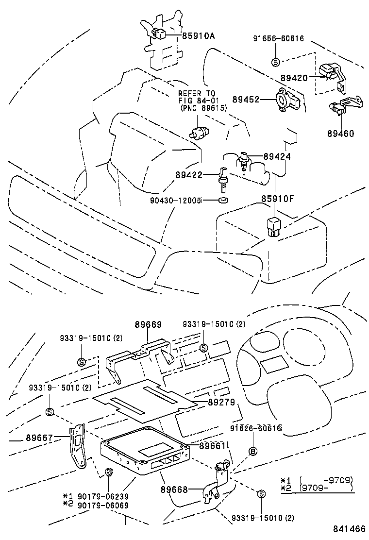 89460-42010 SENSOR ASSY, VAPOR PRESSURE product image