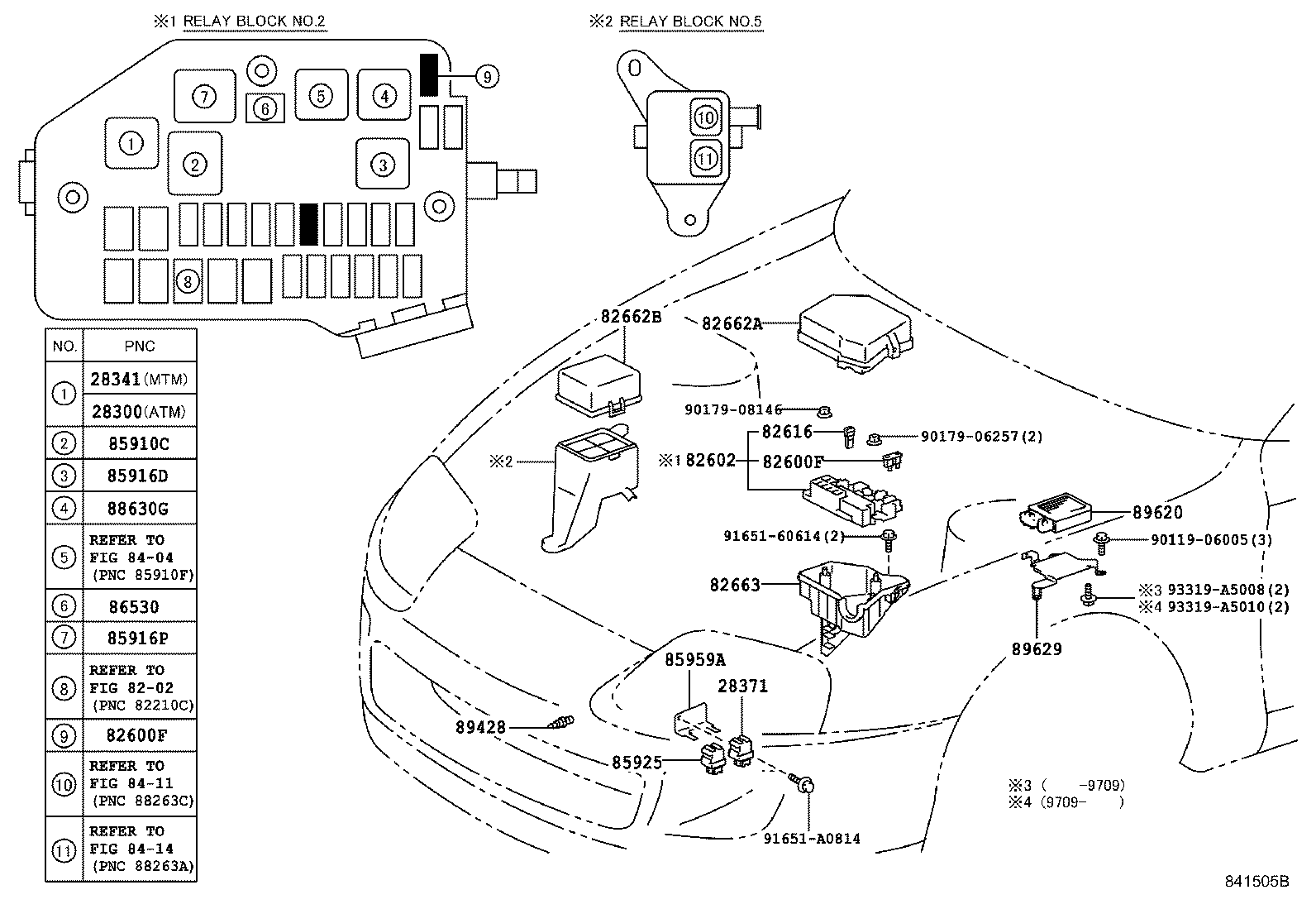 82641-14070 RELAY, INTEGRATION NO.1 product image