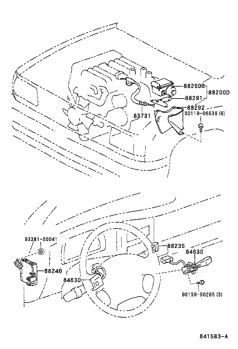 Toyota 88240-34010 COMPUTER ASSY, CRUISE CONTROL