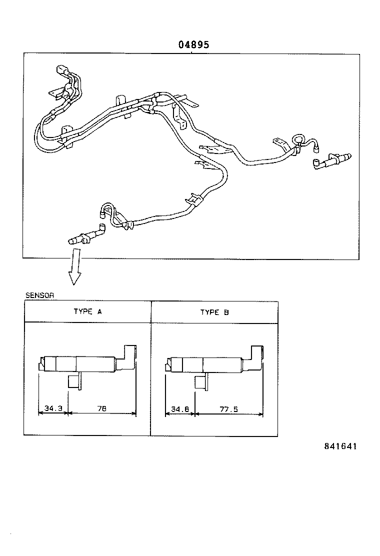 89420-36050 SENSOR ASSY, VACUUM product image