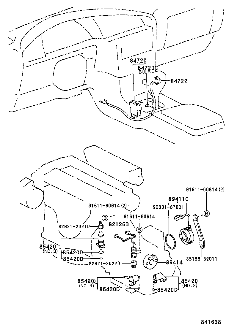 84722-06020-B0 SWITCH, TRANSMISSION CONTROL product image