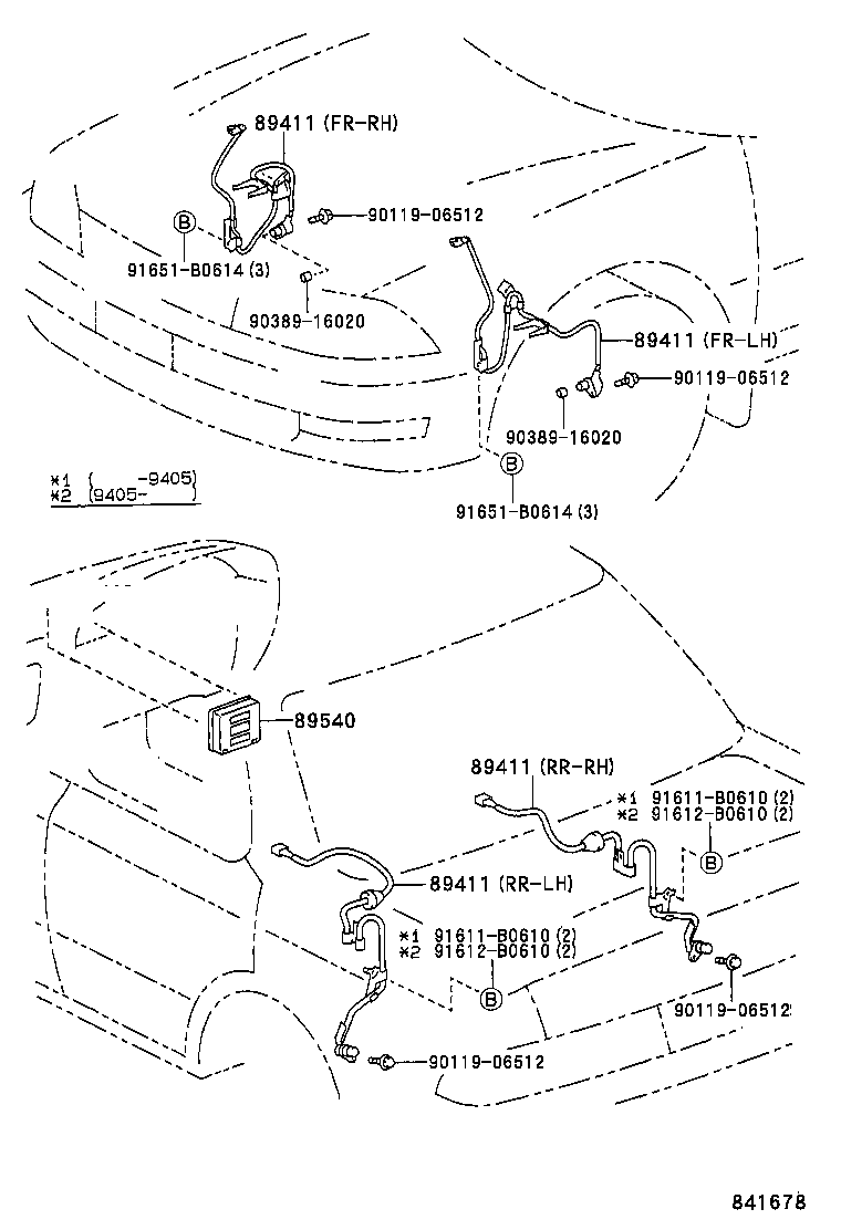 89541-06010 COMPUTER ASSY, SKID CONTROL product image
