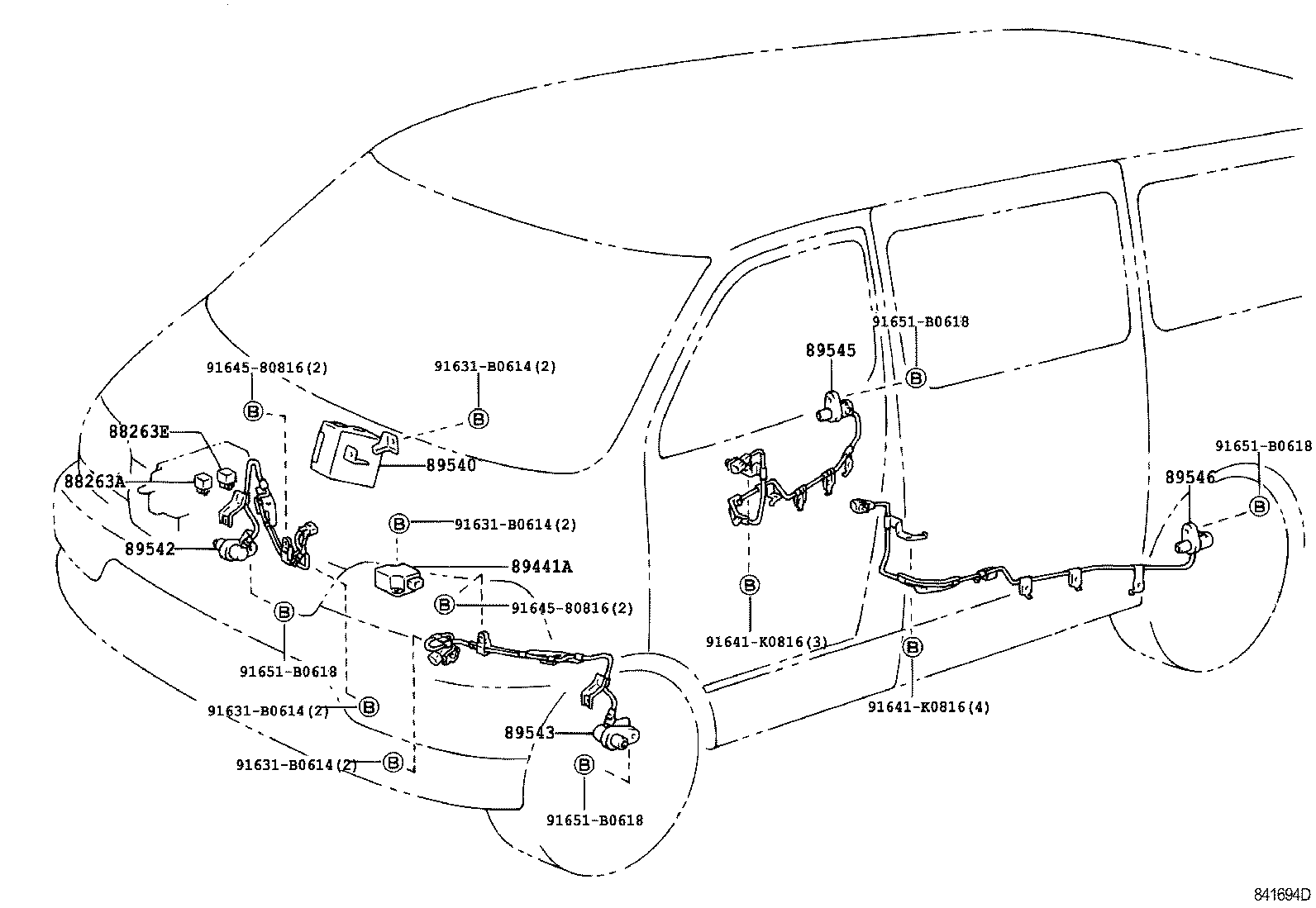 89540-26420 COMPUTER ASSY, SKID CONTROL product image
