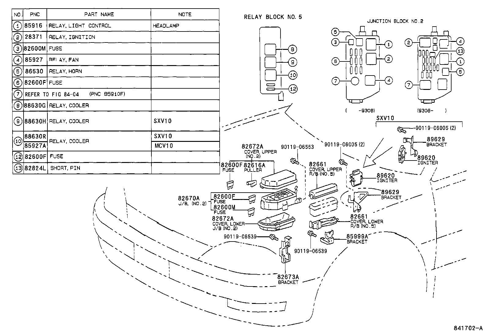 84727-06010 SWITCH, SHIFT LOCK CONTROL product image