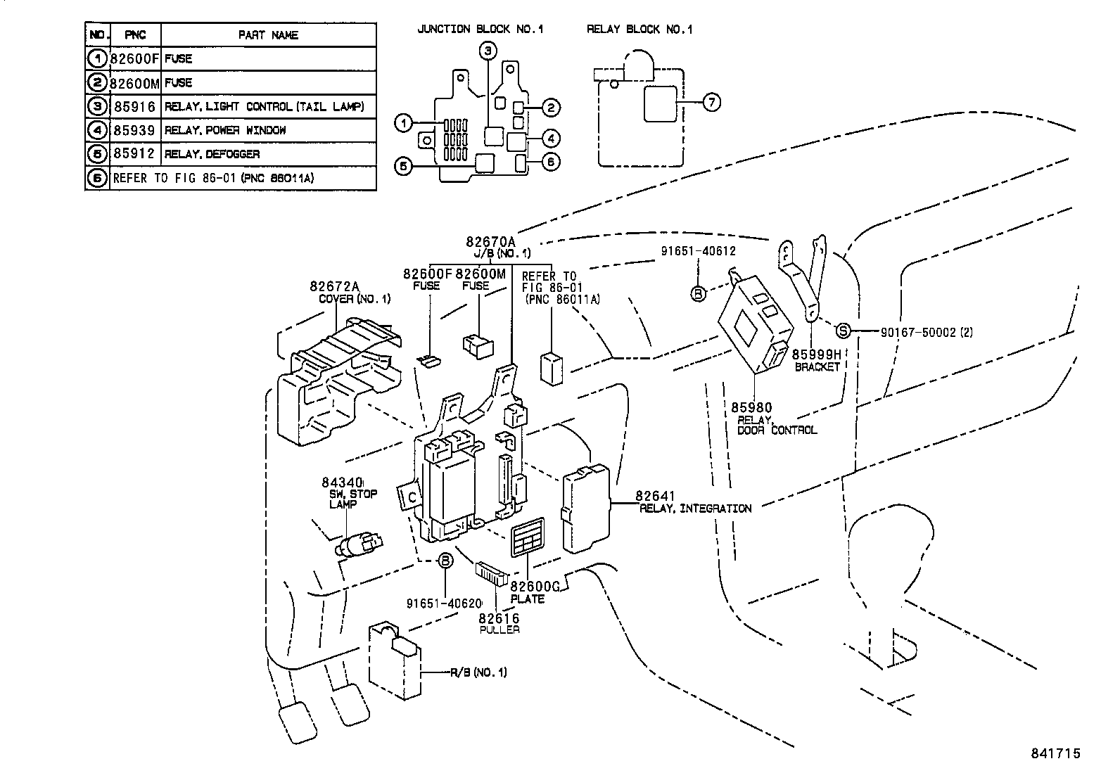 89629-33030 BRACKET, IGNITER ASSY product image