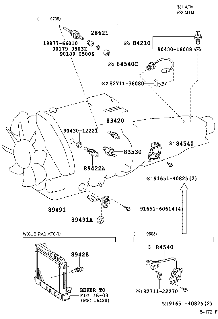 83320-80261 GAGE ASSY, FUEL SENDER product image