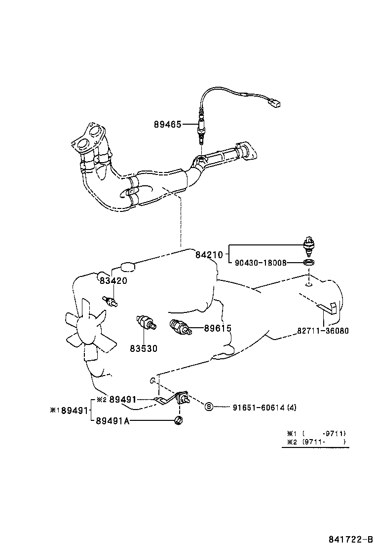 83320-80261 GAGE ASSY, FUEL SENDER product image