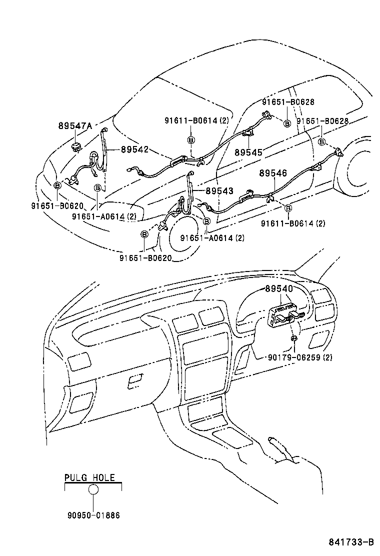 89540-10070 COMPUTER ASSY, SKID CONTROL product image