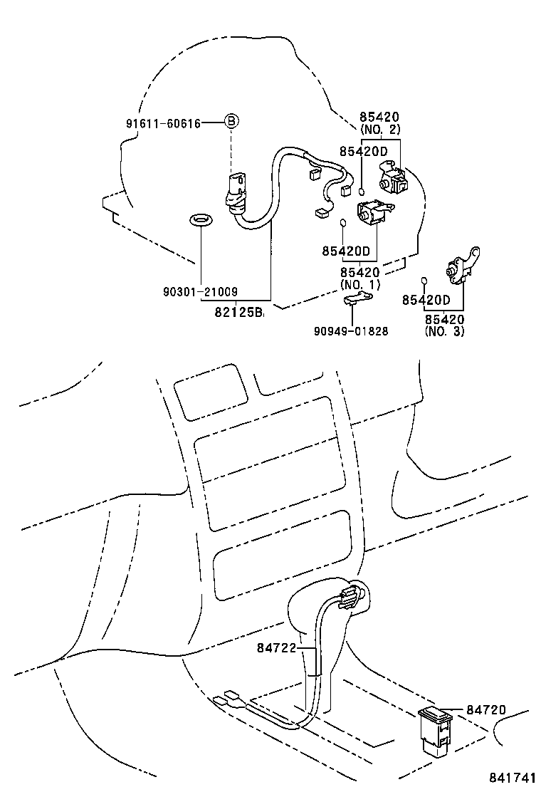 82125-20230 WIRE, TRANSMISSION product image