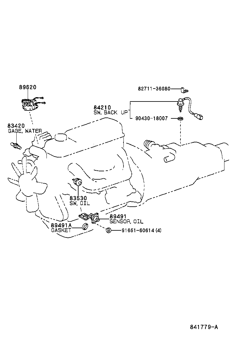 83320-80313 GAGE ASSY, FUEL SENDER product image
