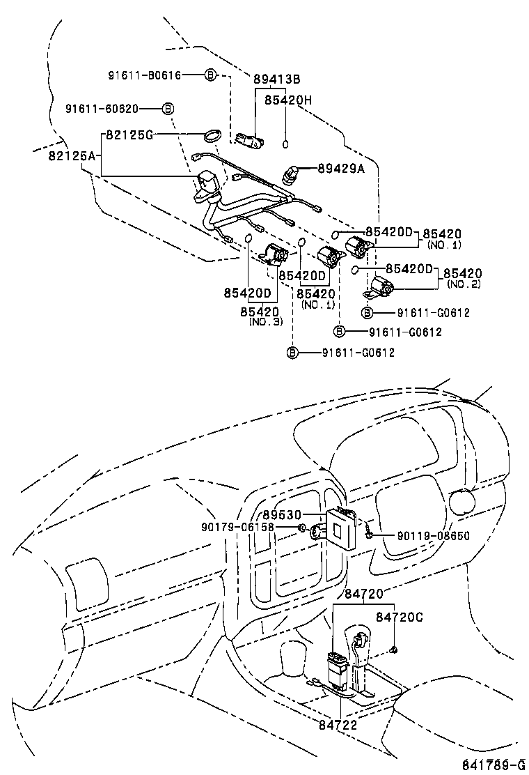 82125-60431 WIRE, TRANSMISSION product image