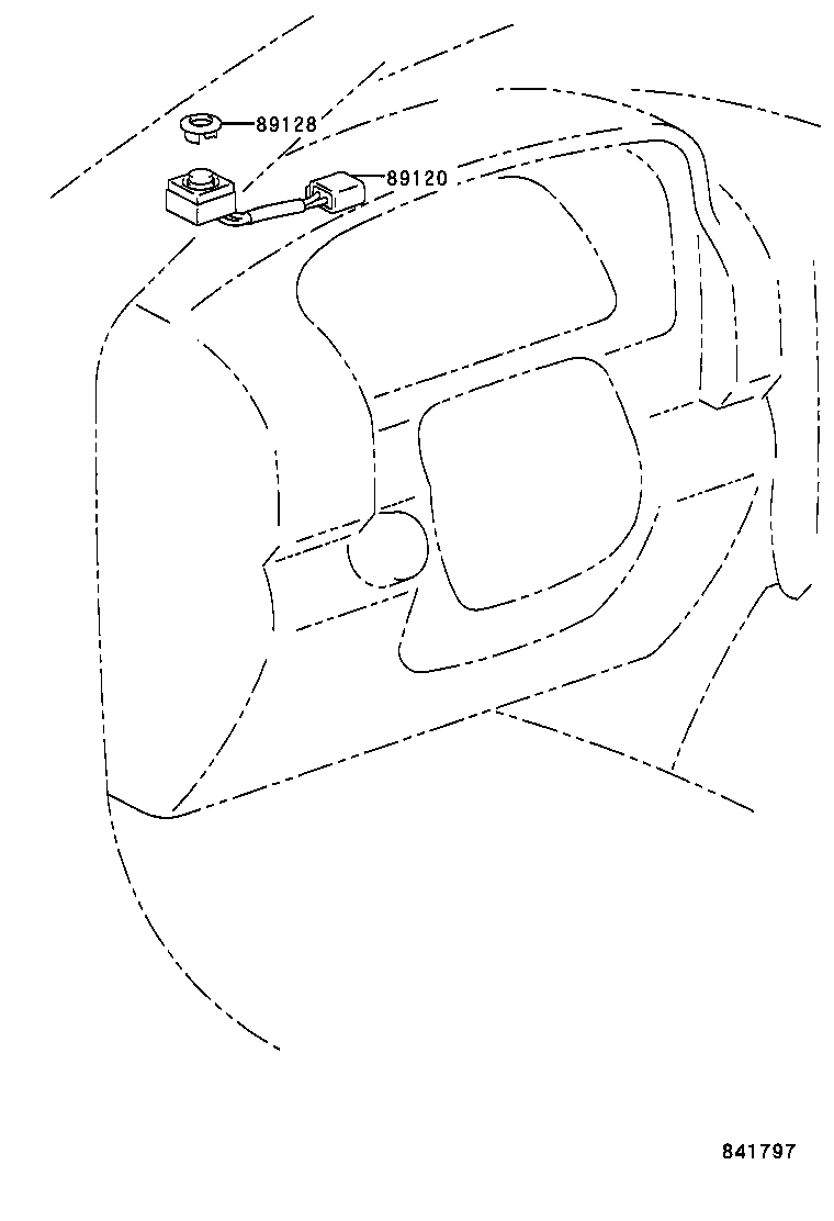 89120-33030 SENSOR, AUTOMATIC LIGHT CONTROL product image