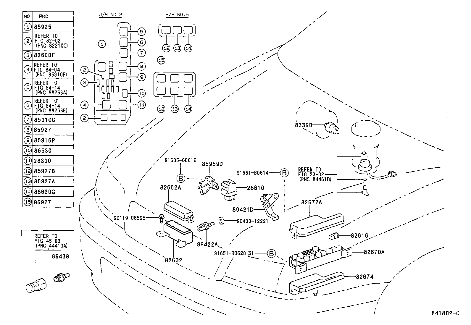 82610-20090 BLOCK ASSY, FUSE product image