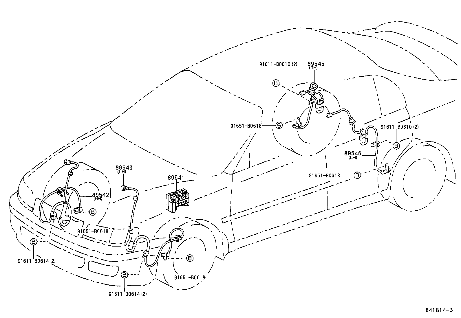 89540-20370 COMPUTER ASSY, SKID CONTROL product image