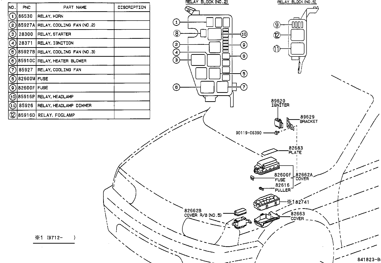 88607-10030 LAMP SUB-ASSY, INDICATOR product image
