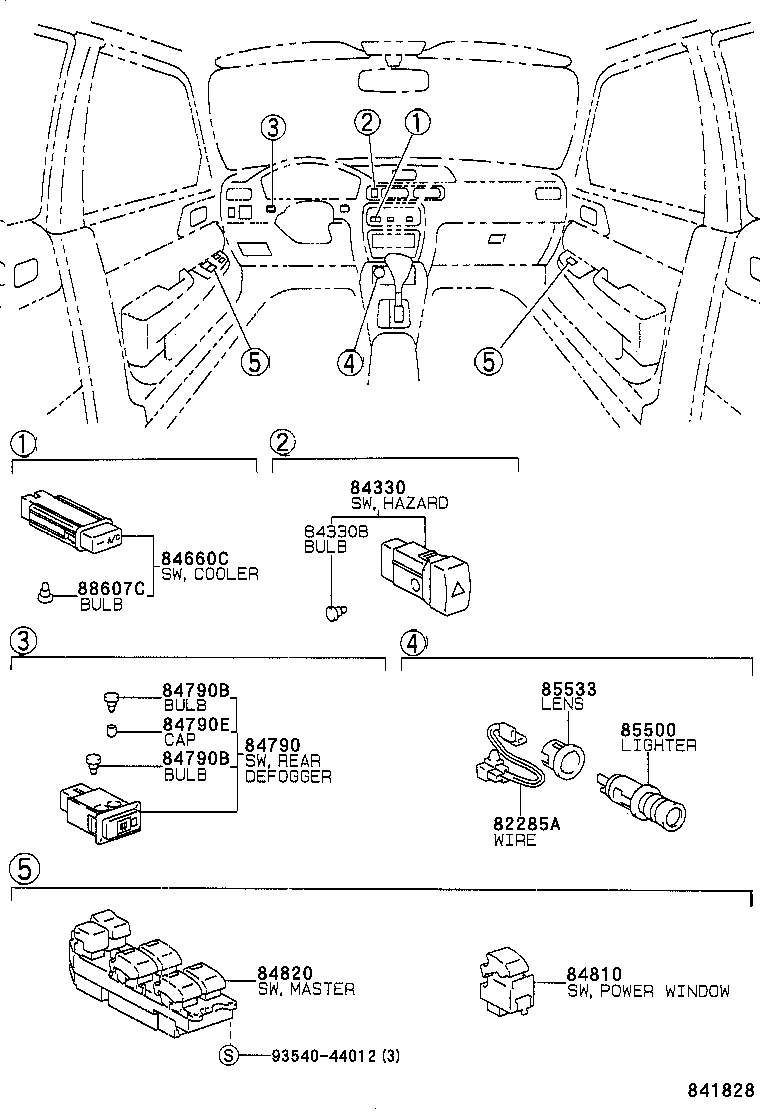 82641-16060 RELAY, INTEGRATION NO.1 product image